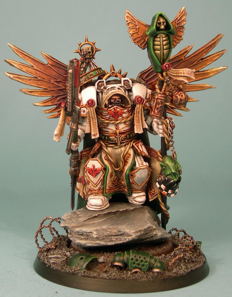 Belial, Dark Angels, Deathwing, Sculpting, Space Marines, Terminator